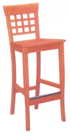Židle Barowe 2 Dřevo 2.JAKOST