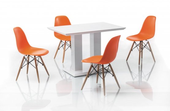 Jídelní židle ENZO oranžové